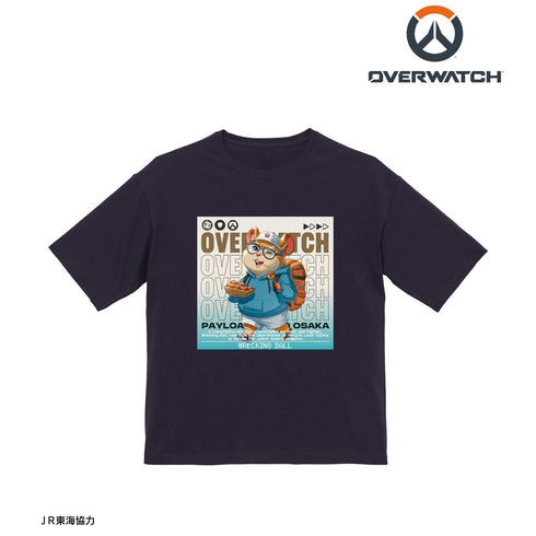 『オーバーウォッチ』描き下ろし レッキング・ボール 旅行ver. BIGシルエットTシャツユニセックス