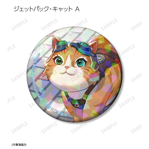 『オーバーウォッチ』描き下ろし 旅行ver. トレーディングホログラム缶バッジ(単位/BOX)