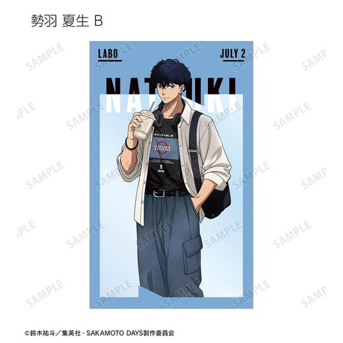 『SAKAMOTO DAYS』描き下ろし ショッピングver. トレーディングコンパクトクリアカード(単位/BOX)