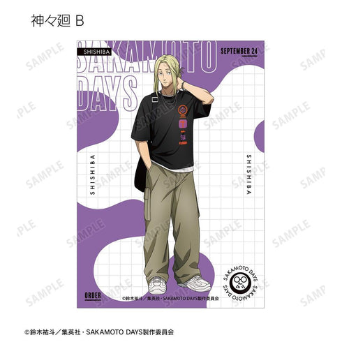 『SAKAMOTO DAYS』描き下ろし ショッピングver. トレーディングブロマイド(単位/BOX)
