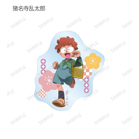 《忍者乱太郎》全新绘制 大家一起做生意版 模切收藏贴纸 ver.A(单位/盒)