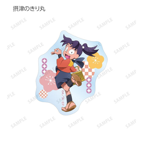 《忍者乱太郎》全新绘制 大家一起做生意版 模切收藏贴纸 ver.A(单位/盒)