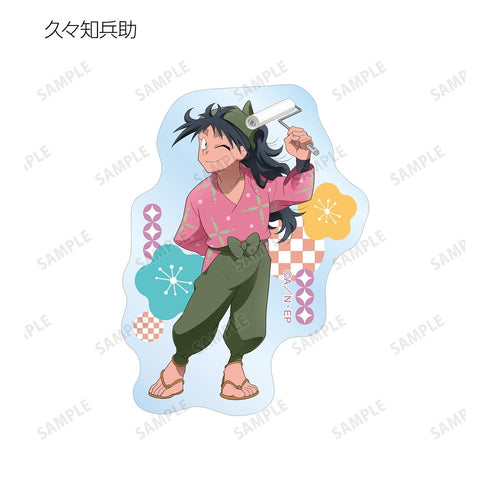 《忍者乱太郎》全新绘制 大家一起做生意版 模切收藏贴纸 ver.A(单位/盒)
