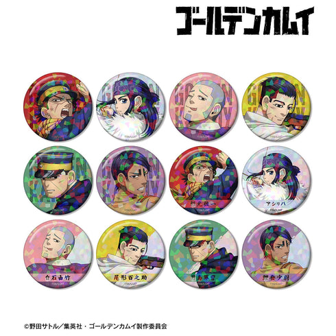 『ゴールデンカムイ』描き下ろし 戦う背中ver. トレーディングホログラム缶バッジ(単位/BOX)