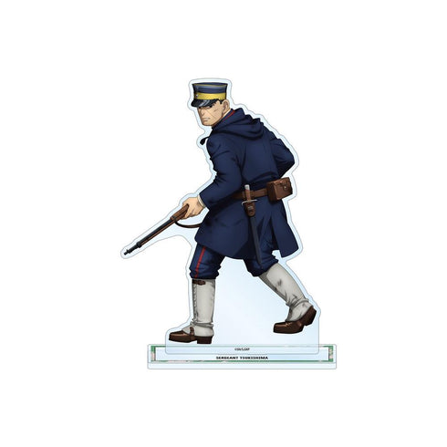 『ゴールデンカムイ』描き下ろし 月島軍曹 戦う背中ver. 特大アクリルスタンド