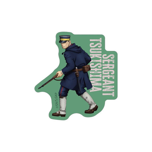 『ゴールデンカムイ』描き下ろし 月島軍曹 戦う背中ver. ダイカットステッカー