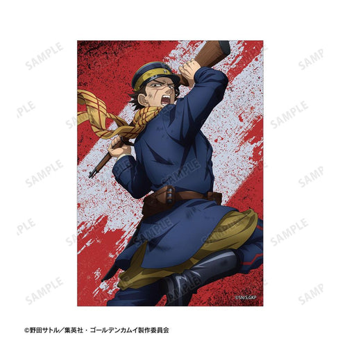 『ゴールデンカムイ』描き下ろし 杉元佐一 戦う背中ver. ブロマイド3枚セット