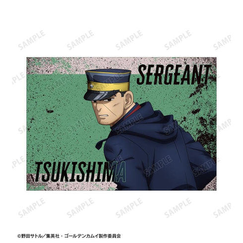 『ゴールデンカムイ』描き下ろし 月島軍曹 戦う背中ver. ブロマイド3枚セット