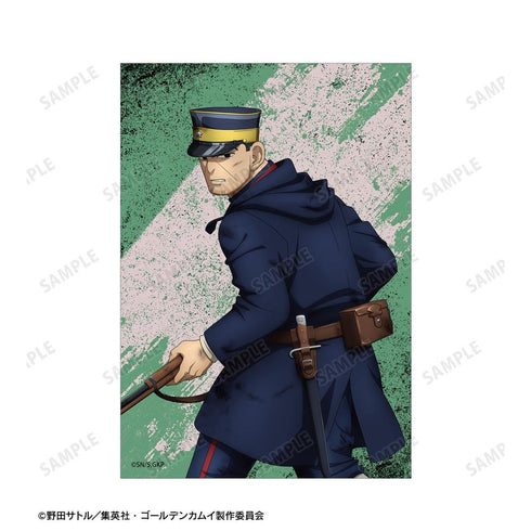『ゴールデンカムイ』描き下ろし 月島軍曹 戦う背中ver. ブロマイド3枚セット
