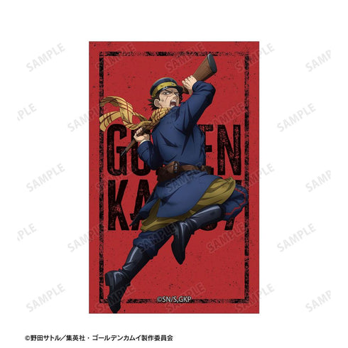 『ゴールデンカムイ』描き下ろし 杉元佐一 戦う背中ver. イラストカード3枚セット