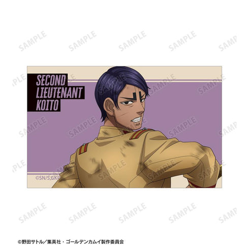 『ゴールデンカムイ』描き下ろし 鯉登少尉 戦う背中ver. イラストカード3枚セット