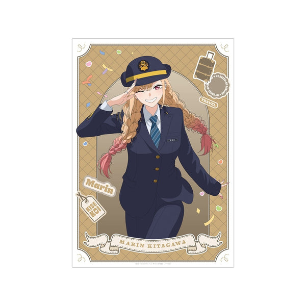 『その着せ替え人形は恋をするSeason 2』描き下ろし 喜多川 海夢 駅員ver. A3マットポスター