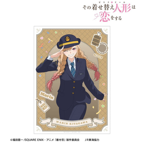 『その着せ替え人形は恋をするSeason 2』描き下ろし 喜多川 海夢 駅員ver. A3マットポスター