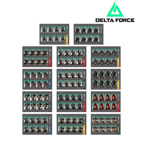 『Delta Force』トレーディング証明写真風ブロマイド(単位/BOX)