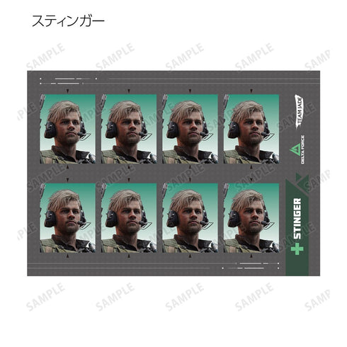 『Delta Force』トレーディング証明写真風ブロマイド(単位/BOX)