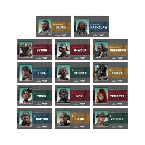 "Delta Force" Trading Business Card Set (Sold by the box)