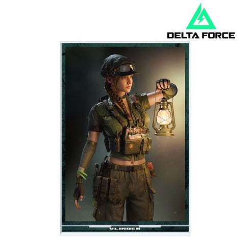 《Delta Force》弗林達拉 大型壓克力立牌