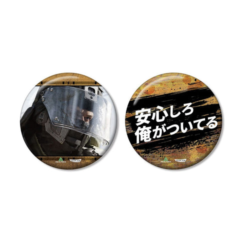 『Delta Force』ディープブルー 75mm推しゴト缶バッジセット
