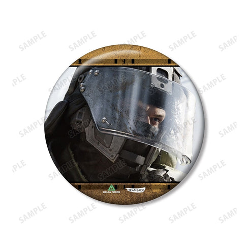 『Delta Force』ディープブルー 75mm推しゴト缶バッジセット