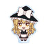 『東方Project』霧雨魔理沙 ちょこんと! クリアダイカットステッカー