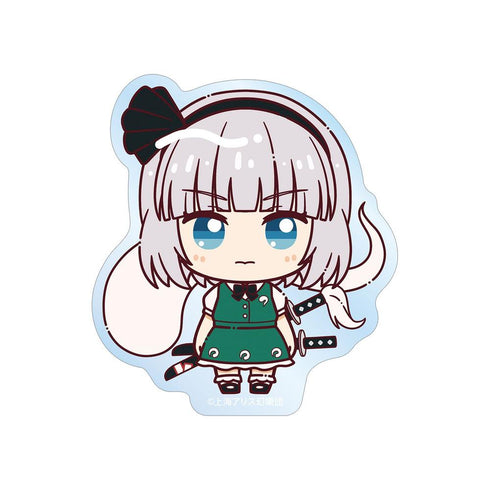 『東方Project』魂魄妖夢 ちょこんと! クリアダイカットステッカー