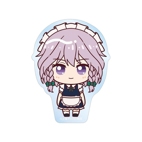 『東方Project』十六夜咲夜 ちょこんと! クリアダイカットステッカー