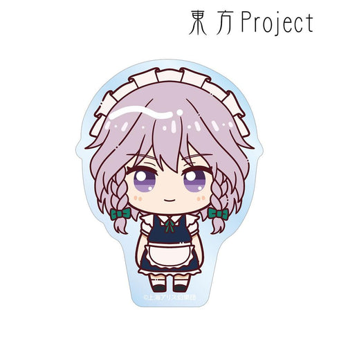 『東方Project』十六夜咲夜 ちょこんと! クリアダイカットステッカー