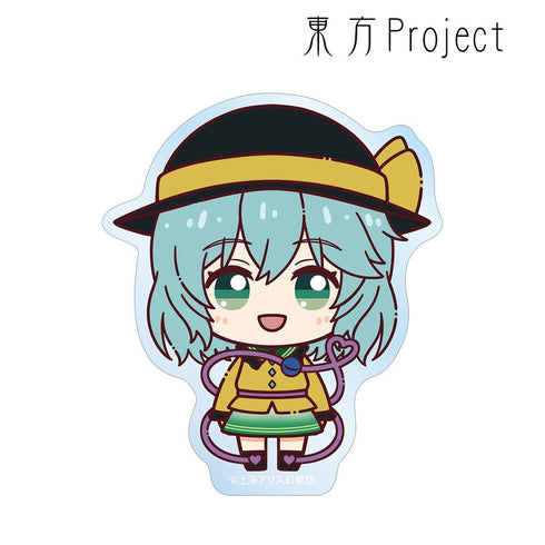 『東方Project』古明地こいし ちょこんと! クリアダイカットステッカー