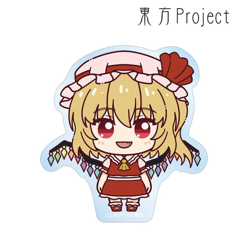 『東方Project』フランドール・スカーレット ちょこんと! クリアダイカットステッカー