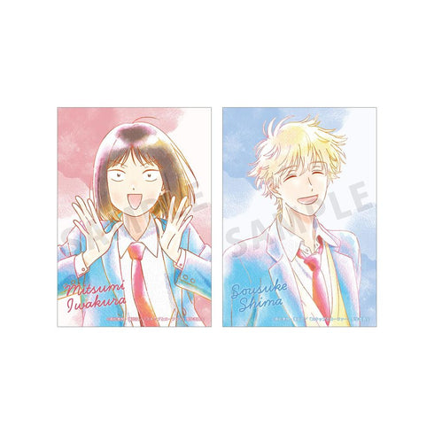 『スキップとローファー』岩倉美津未&志摩聡介 Ani-Art aqua label ブロマイド2枚セット ver.A