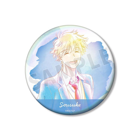 『スキップとローファー』志摩聡介 Ani-Art aqua label 75mmオーロラ缶バッジ ver.A