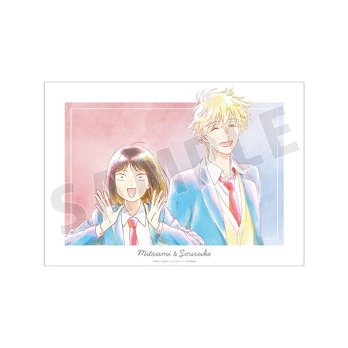 『スキップとローファー』岩倉美津未&志摩聡介 Ani-Art aqua label A3マット加工ポスター ver.A