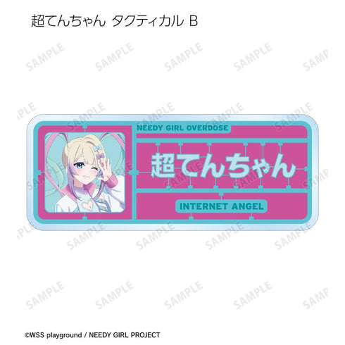 『NEEDY GIRL OVERDOSE』描き下ろし Y2K&タクティカルファッションver. トレーディングアクリルネームプレート(単位/BOX)