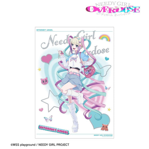 『NEEDY GIRL OVERDOSE』描き下ろし 超てんちゃん Y2Kファッションver. A3マットポスター