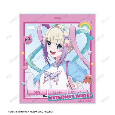 《NEEDY GIRL OVERDOSE》全新繪製 超天醬&雨醬 Y2K時尚版 壓克力卡2張組
