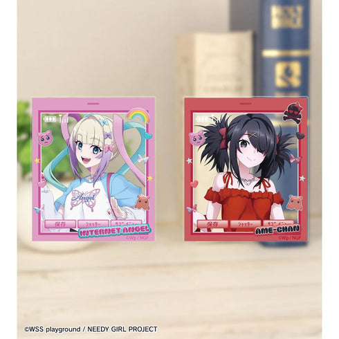 《NEEDY GIRL OVERDOSE》全新繪製 超天醬&雨醬 Y2K時尚版 壓克力卡2張組