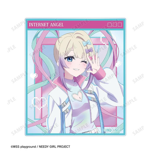 『NEEDY GIRL OVERDOSE』描き下ろし 超てんちゃん&あめちゃん タクティカルファッションver. アクリルカード2枚セット