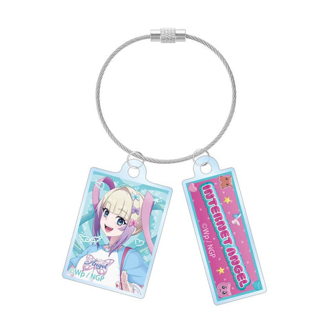 "NEEDY GIRL OVERDOSE" Original Illustration: Super Ten-chan Y2K Fashion Ver. Double-Wire Acrylic Keychain