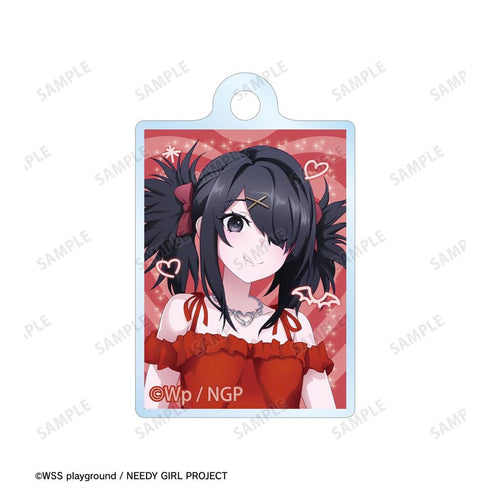 『NEEDY GIRL OVERDOSE』描き下ろし あめちゃん Y2Kファッションver. 2連ワイヤーアクリルキーホルダー
