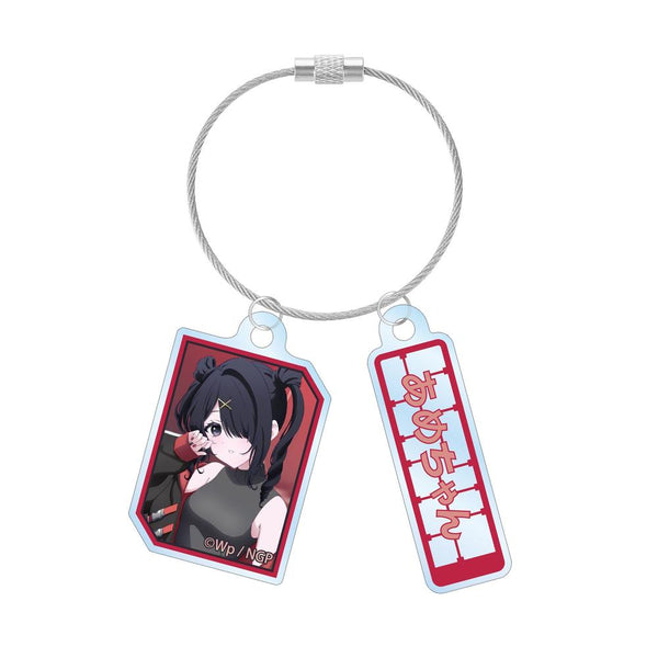 『NEEDY GIRL OVERDOSE』描き下ろし あめちゃん タクティカルファッションver. 2連ワイヤーアクリルキーホルダー