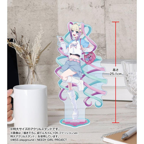 "NEEDY GIRL OVERDOSE" Original Illustration: Ame-chan Y2K Fashion Ver. Extra-Large Acrylic Stand