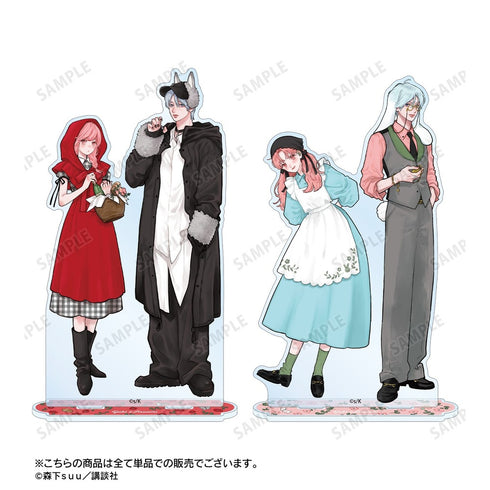 『ゆびさきと恋々』森下suu先生 描き下ろし 糸瀬 雪&波岐 逸臣 童話ver. 特大アクリルスタンド ver.B