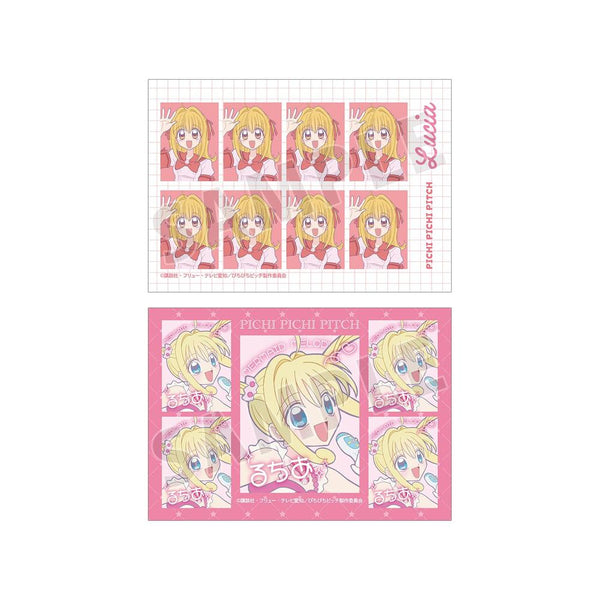 『ぴちぴちピッチ』るちあ プリントシール風ブロマイド2枚セット