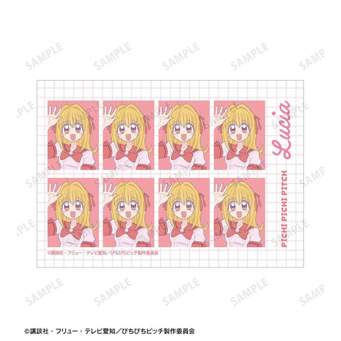 『ぴちぴちピッチ』るちあ プリントシール風ブロマイド2枚セット