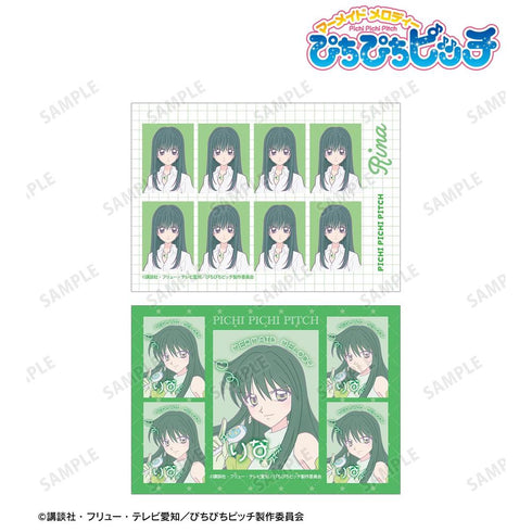 『ぴちぴちピッチ』リナ プリントシール風ブロマイド2枚セット