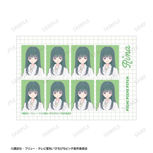 『ぴちぴちピッチ』リナ プリントシール風ブロマイド2枚セット