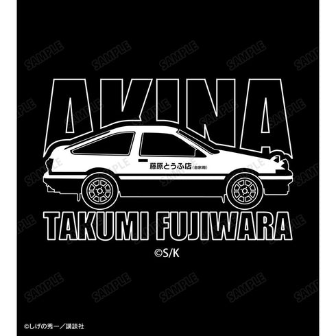 『原作頭文字D』藤原拓海 ヌバック調合皮キーケース