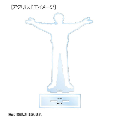 "MILGRAM" Music Video BIG Acrylic Stand: Kazu-i "Camouflage"