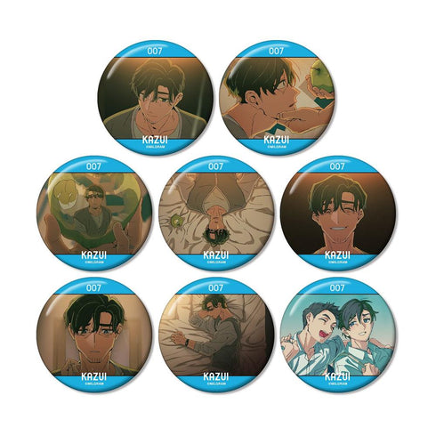 "MILGRAM" Trading Music Video Pin Badges: Kazu-i "Camouflage" (Sold by the box)