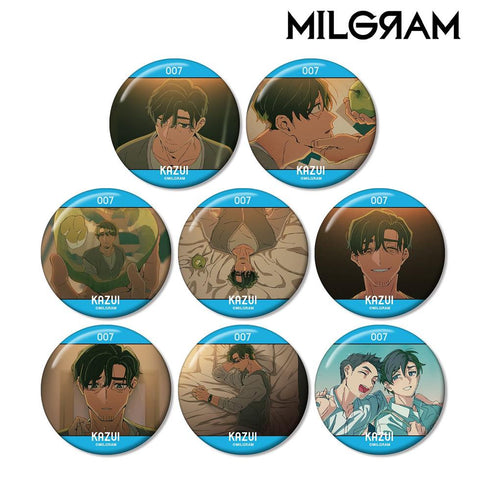 "MILGRAM" Trading Music Video Pin Badges: Kazu-i "Camouflage" (Sold by the box)
